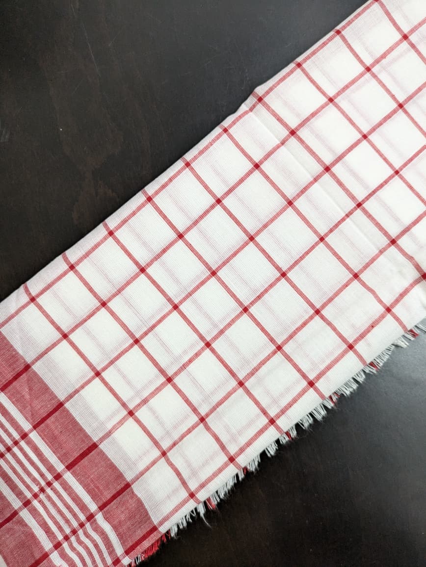 Handloom Checkered Gamusa