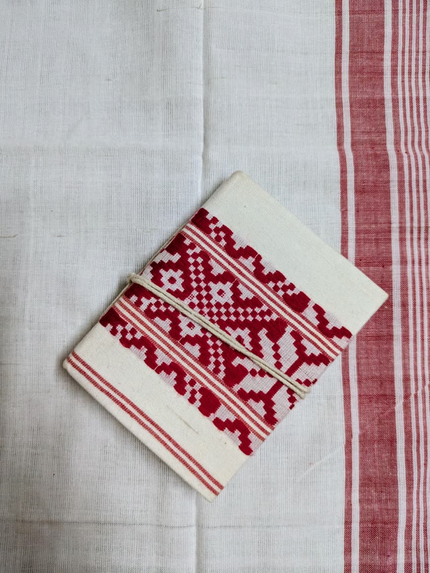 Handloom Gamusa Fabric Notebook