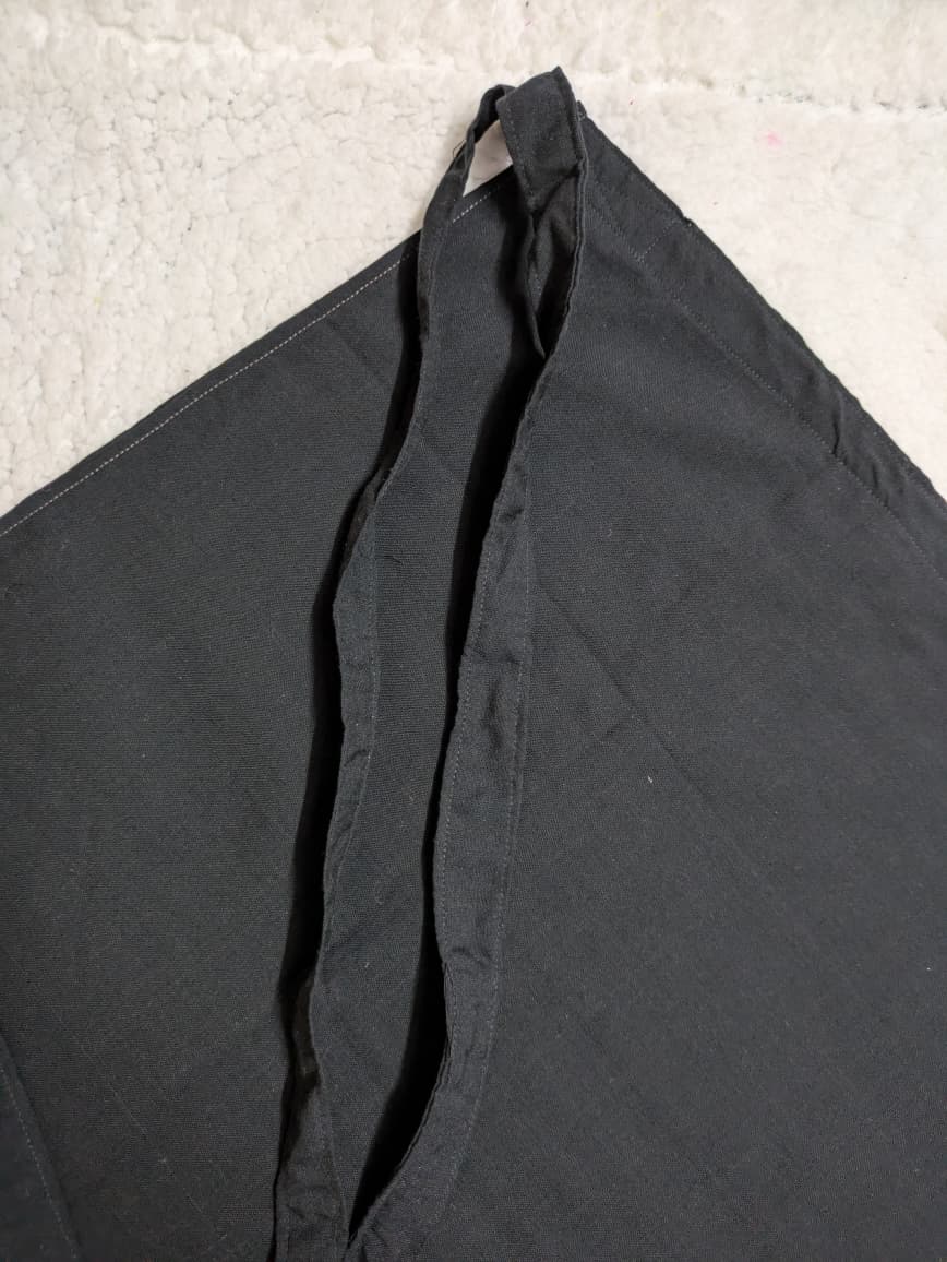 Handwoven Wraparound Black and White